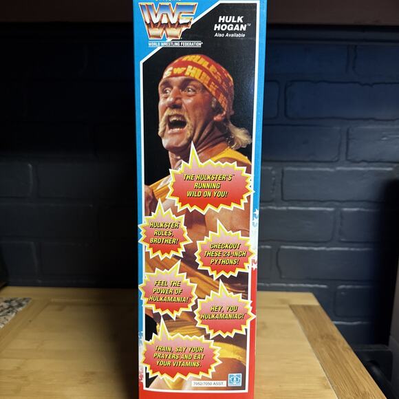 WWF Ultimate Warrior Talking Hasbro 12" Wrestling Figure WWE WCW 1991 SEALED NIB - Picture 6 of 8